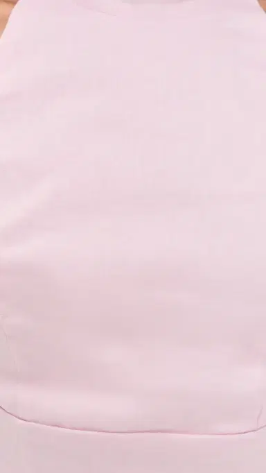Bardot Harlow Ramie Halter Top Bliss Pink 8 | Thumbnail 6