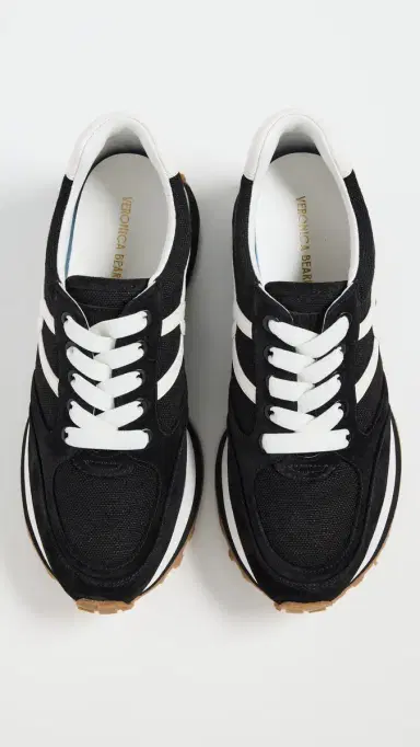 Veronica Beard Valentina Sneakers Black/White 5 | Thumbnail 5 Veronica Beard Valentina Sneakers Black/White 5 | Thumbnail 5