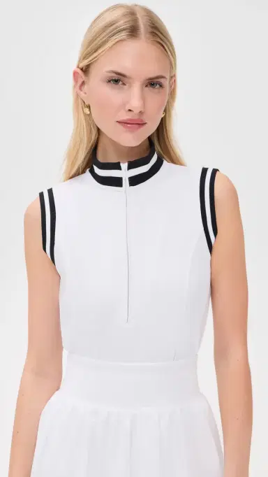 Goldbergh Camellia Sleeveless Top White | Thumbnail 2