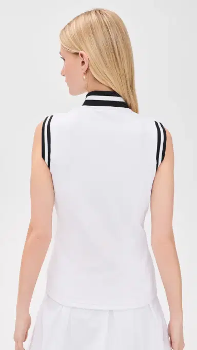 Goldbergh Camellia Sleeveless Top White | Thumbnail 3