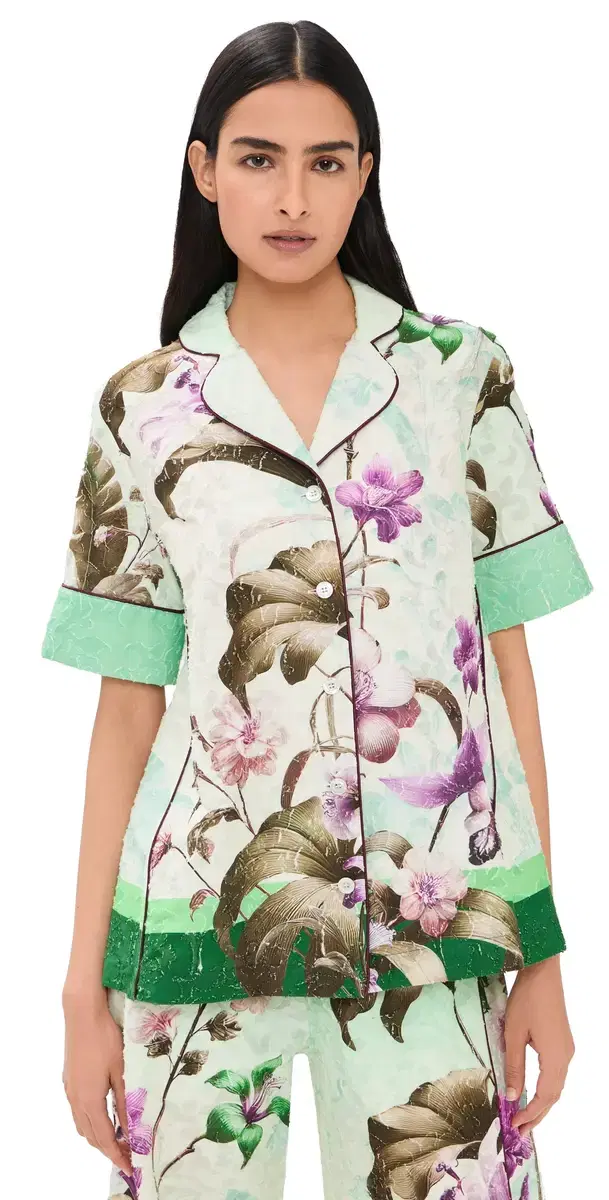 F.R.S For Restless Sleepers F. R. For Restless leepers Bendis Top Wild Floral Verde