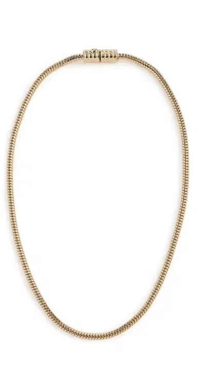 Jennifer Fisher Madison Chain Necklace Yellow Gold One Size | Thumbnail 1