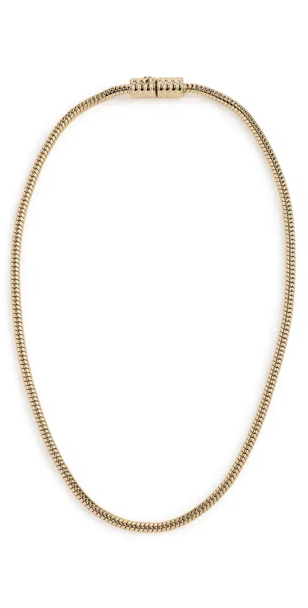 Madison Chain Necklace Yellow Gold One Size