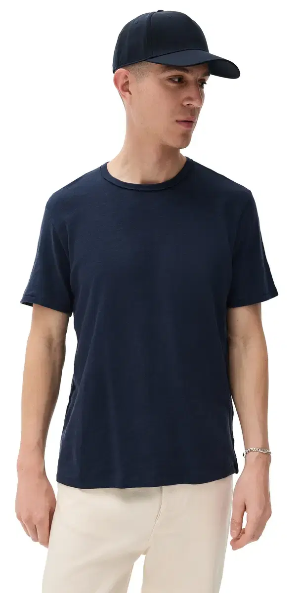 rag & bone Classic Flame Tee Navy