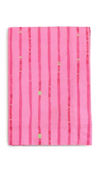 Coniglio Palm Beach Standard Table Cloth Lane Lines Pink Float One Size | Thumbnail 5