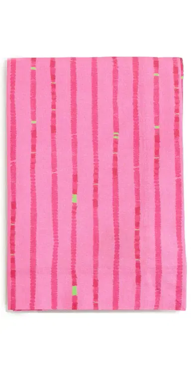 Coniglio Palm Beach Standard Table Cloth Lane Lines Pink Float One Size | Thumbnail 1