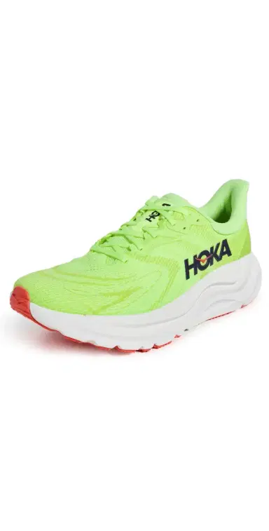 Hoka Arahi Sneakers Neon Yuzu/Neon Flame | Thumbnail 1 Hoka Arahi Sneakers Neon Yuzu/Neon Flame | Thumbnail 1