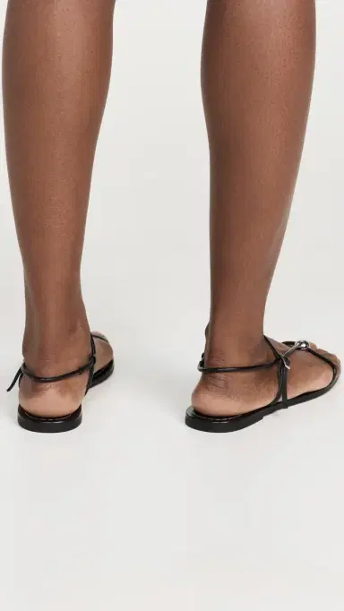Loeffler Randall Lara Strappy Sandals Black 6 | Thumbnail 5