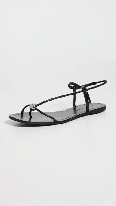 Loeffler Randall Lara Strappy Sandals Black 6 | Thumbnail 6