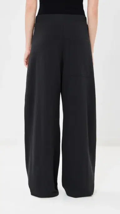 Tibi ightweight Sweatshirting Winslow Pants Black | Thumbnail 3 Tibi ightweight Sweatshirting Winslow Pants Black | Thumbnail 3