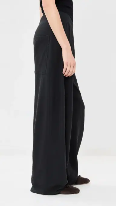 Tibi ightweight Sweatshirting Winslow Pants Black | Thumbnail 4 Tibi ightweight Sweatshirting Winslow Pants Black | Thumbnail 4