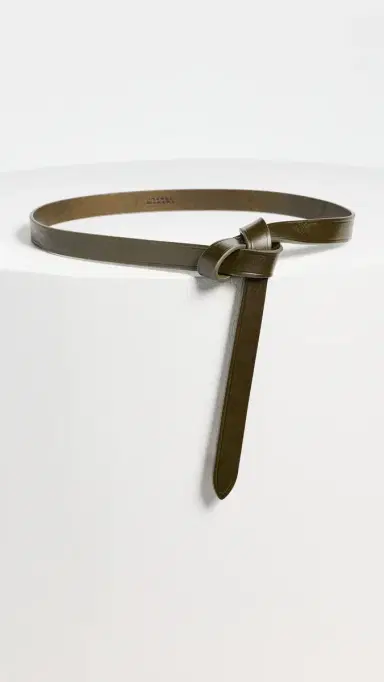 Isabel Marant Kirka Belt Dark Khaki | Thumbnail 2