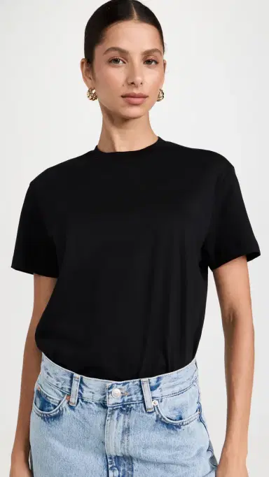 WARDROBE.NYC WARDROBE. NYC Classic T-Shirt Black | Thumbnail 2