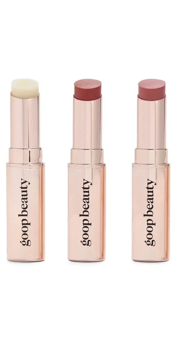 goop beauty Clean Nourishing Lip Balm Trio No Color One Size