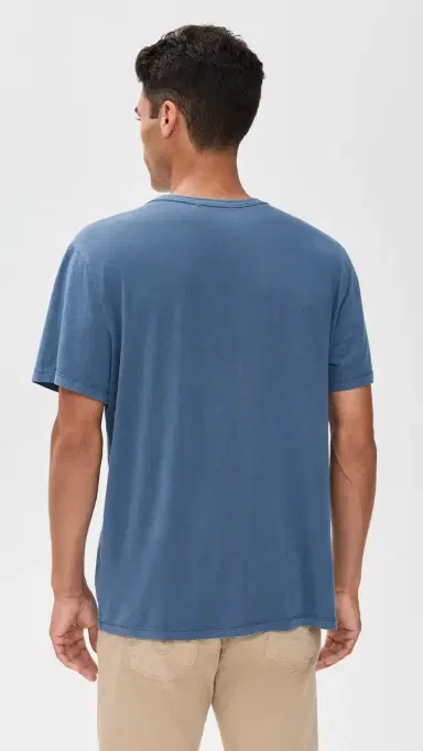 Marine Layer Signature Sea Change Crew Tee Vintage Indigo | Thumbnail 3 Marine Layer Signature Sea Change Crew Tee Vintage Indigo | Thumbnail 3