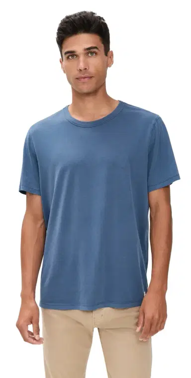 Marine Layer Signature Sea Change Crew Tee Vintage Indigo | Thumbnail 1 Marine Layer Signature Sea Change Crew Tee Vintage Indigo | Thumbnail 1