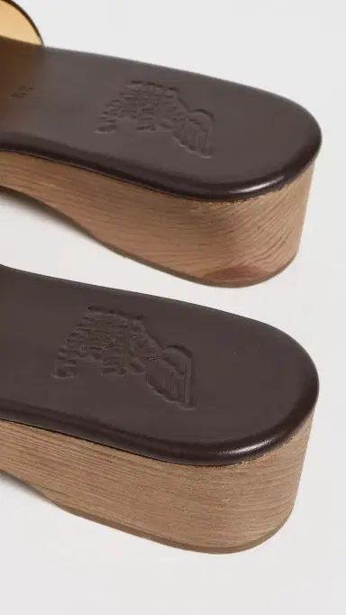 Ancient Greek Sandals Omonia Jelly Clogs Caramel 41 | Thumbnail 4