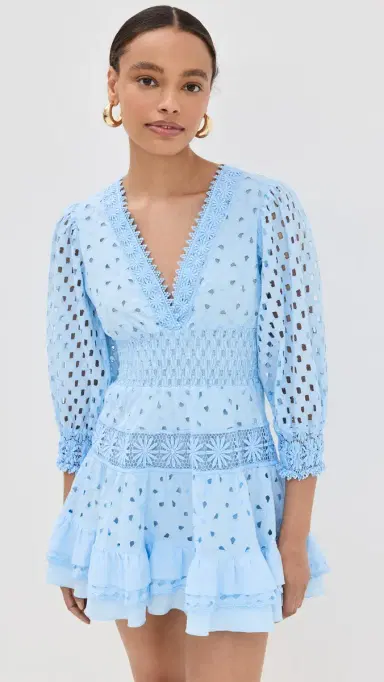 Temptation Positano Boboli Dress Cielo | Thumbnail 2
