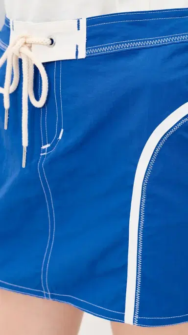 Made Some Sportswear Mini Skirt Cobalt/White | Thumbnail 6