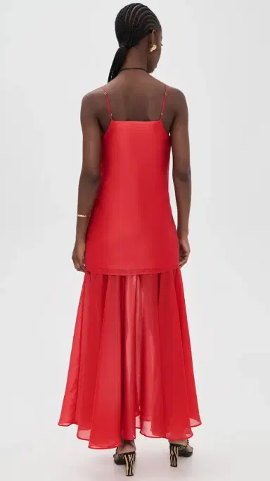 MARQUES ALMEIDA Layered Strappy Maxi Dress | Thumbnail 3 MARQUES ALMEIDA Layered Strappy Maxi Dress | Thumbnail 3