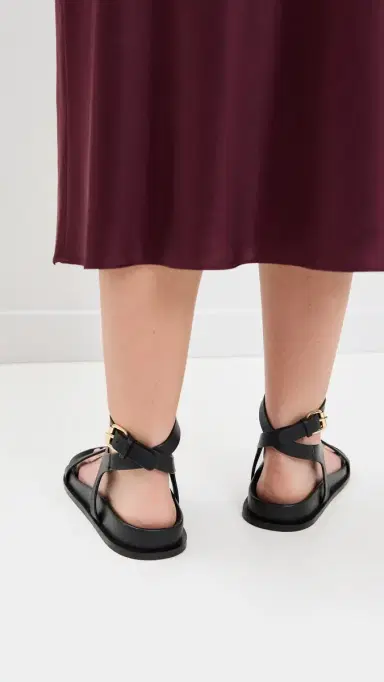 A Emery A. EMERY Jalen Slim Sandals Black 37 | Thumbnail 4 A Emery A. EMERY Jalen Slim Sandals Black 37 | Thumbnail 4