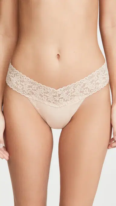 Hanky Panky Cotton with a Conscience Orig Rise Thong Chai One Size | Thumbnail 2 Hanky Panky Cotton with a Conscience Orig Rise Thong Chai One Size | Thumbnail 2