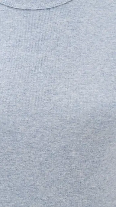 Leset Nando Slim Fit Tee Ciel Melange | Thumbnail 6