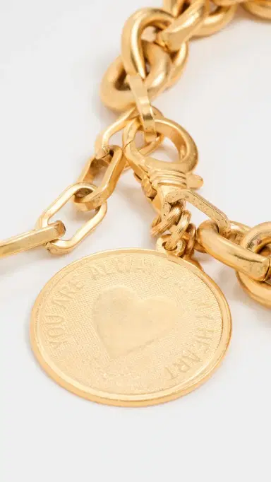 Elizabeth Cole Aldina Bracelet Gold One Size | Thumbnail 4