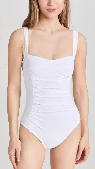Karla Colletto Basics Square Neck Underwire One Piece | Thumbnail 2