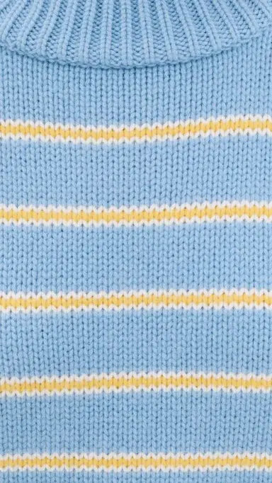 La Ligne Fineline Stripe Marin Sweater Chambray Blue/Butter Yellow/Cr | Thumbnail 6 La Ligne Fineline Stripe Marin Sweater Chambray Blue/Butter Yellow/Cr | Thumbnail 6