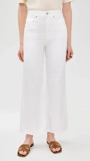 Veronica Beard Jean Taylor Cropped Jeans White 31 | Thumbnail 2 Veronica Beard Jean Taylor Cropped Jeans White 31 | Thumbnail 2