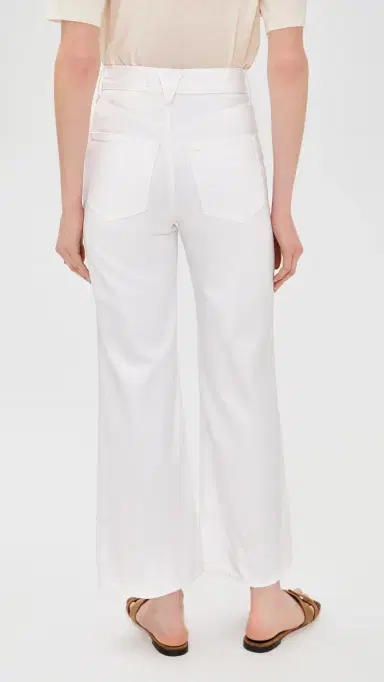 Veronica Beard Jean Taylor Cropped Jeans White 31 | Thumbnail 3 Veronica Beard Jean Taylor Cropped Jeans White 31 | Thumbnail 3