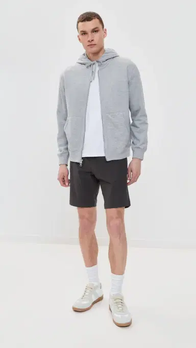 REIGNING CHAMP Stretch Warp Knit Coach's Standard Short 9 Carbon 34 | Thumbnail 5