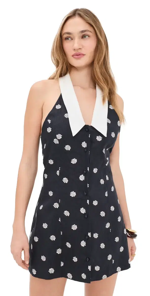 ROAME ucille Mini Dress Riviera