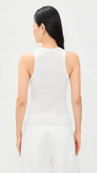 COTTON CITIZEN Verona U Neck Tank Pearl M | Thumbnail 3