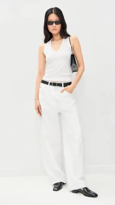 COTTON CITIZEN Verona U Neck Tank Pearl M | Thumbnail 5