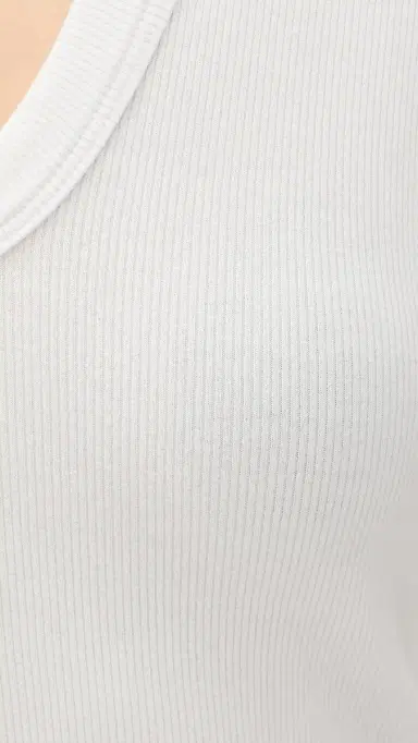 COTTON CITIZEN Verona U Neck Tank Pearl M | Thumbnail 6