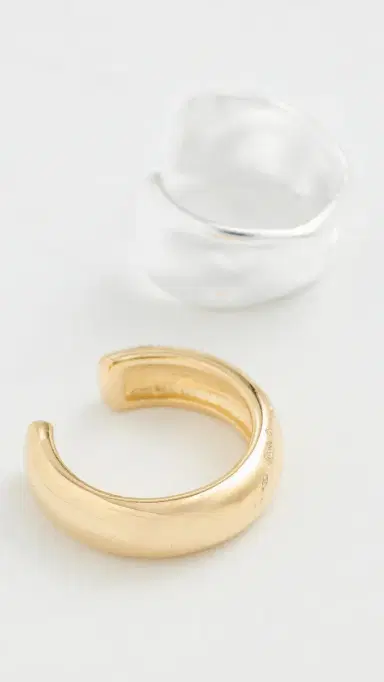 SHASHI Plaisir Ear Cuffs Gold/Silver One Size | Thumbnail 4