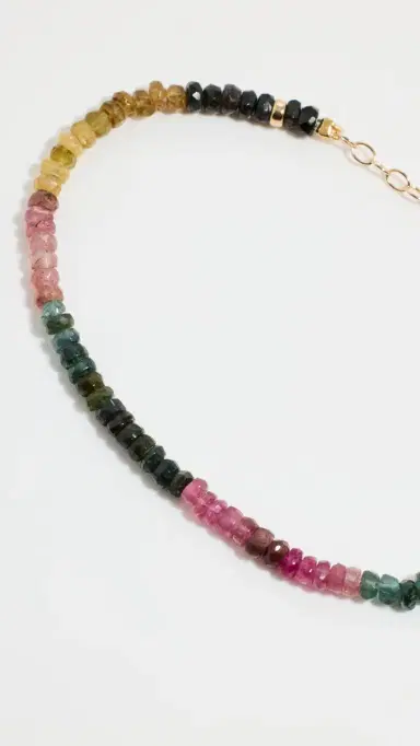 JIA JIA 14k October Birthstone Bracelet October - Tourmaline One Size | Thumbnail 4