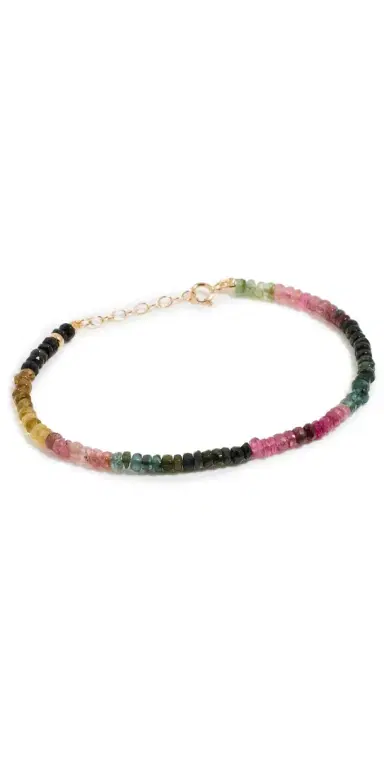 JIA JIA 14k October Birthstone Bracelet October - Tourmaline One Size | Thumbnail 1