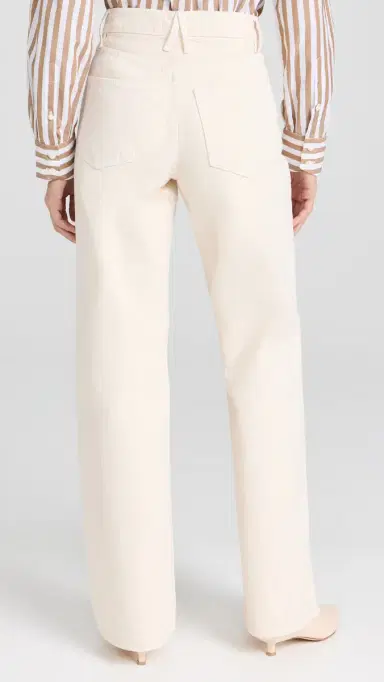 SLVRLAKE Grace Jeans Ecru 28 | Thumbnail 3