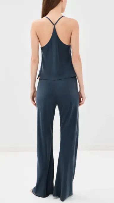 Lunya Silk Pajama et Deep Blue | Thumbnail 3 Lunya Silk Pajama et Deep Blue | Thumbnail 3