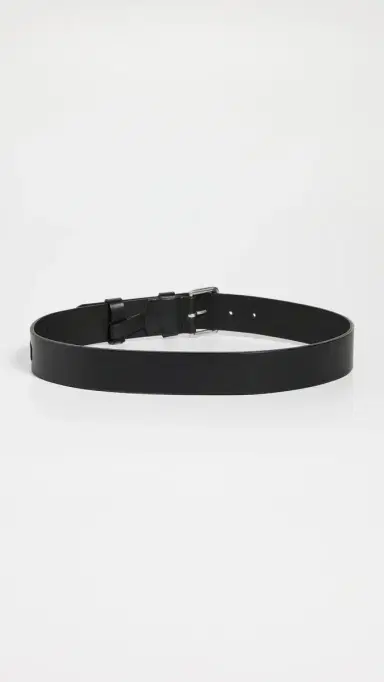 Polo Ralph Lauren Italian Saddle Leather Belt Black 40 | Thumbnail 3
