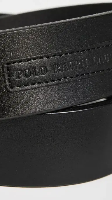 Polo Ralph Lauren Italian Saddle Leather Belt Black 40 | Thumbnail 4