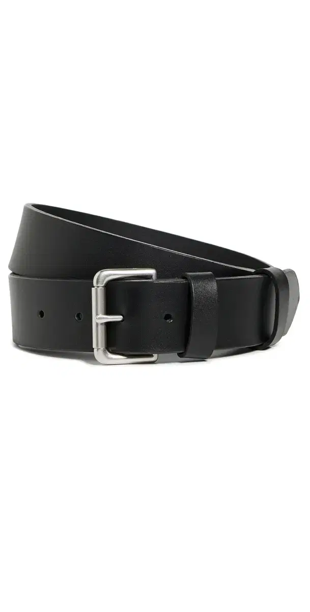 Italian Saddle Leather Belt Black