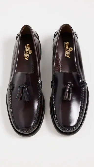 Sebago Classic Will Leather Loafers Brown Burgundy/Brown Chocolate | Thumbnail 4