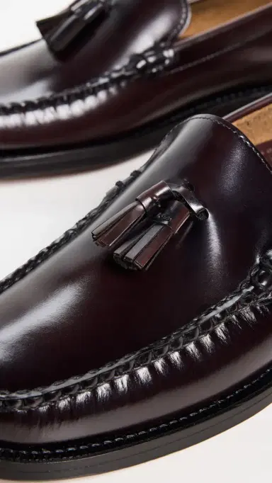 Sebago Classic Will Leather Loafers Brown Burgundy/Brown Chocolate | Thumbnail 5