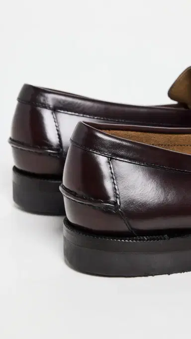 Sebago Classic Will Leather Loafers Brown Burgundy/Brown Chocolate | Thumbnail 6