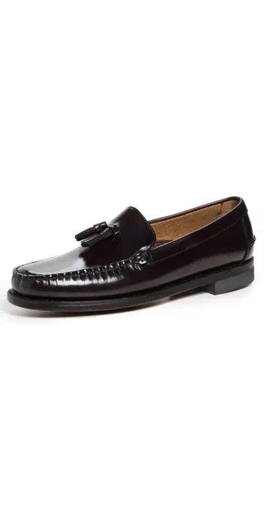 Sebago Classic Will Leather Loafers Brown Burgundy/Brown Chocolate | Thumbnail 1
