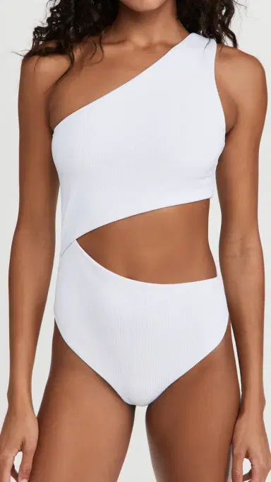 BEACH RIOT Celine One Piece White S | Thumbnail 2 BEACH RIOT Celine One Piece White S | Thumbnail 2